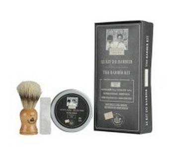 La Maison du Savon de Marseille - Set pro muže -  Mýdlo na holení, štětka na holení, Alum kámen